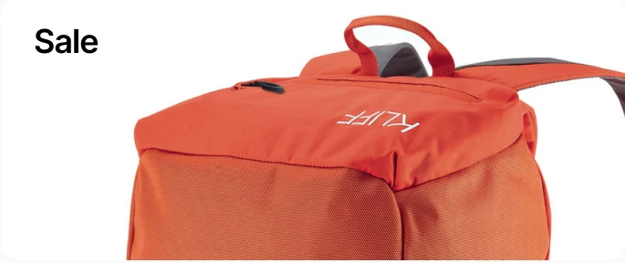 Orange Kliff rope bag